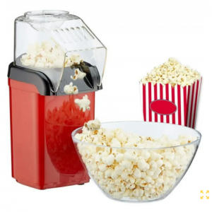 Pop-Corn À Air Chaud Domestique Decakila KETT009R, 1200W, 0.27L , Prêt En 2 Minutes HG00343