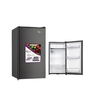Roch Réfrigérateur Bar 120Litres Brut - 1 Porte - RFR 120S - Argenté RG00420