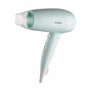 Sèche-Cheveux DECAKILA KEHS007W Poignée Pliable 1600W HG00343