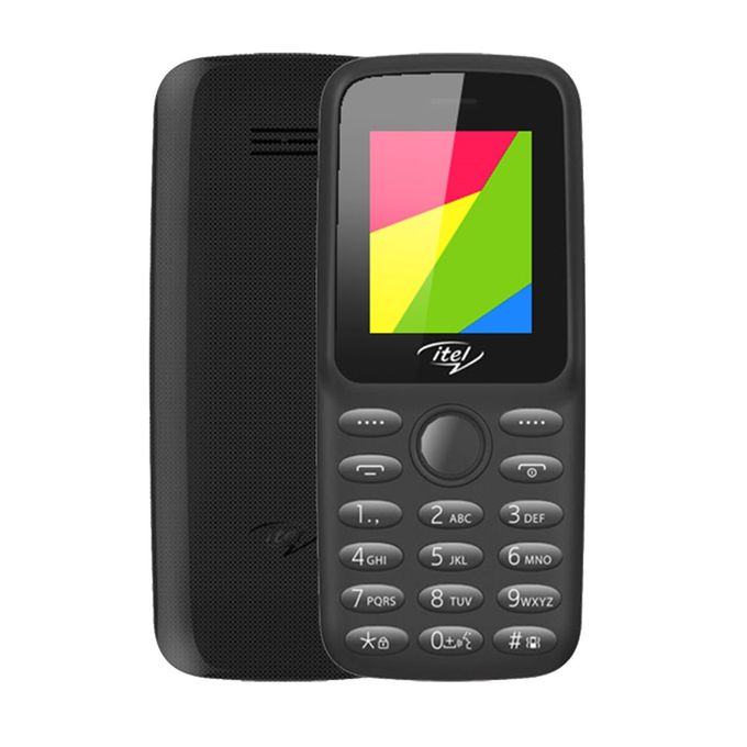 Téléphone portable itel 2163 couleur noire BB900