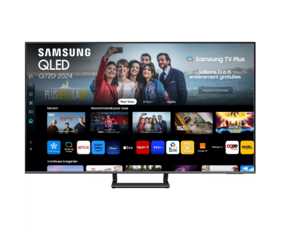 Téléviseur Samsung TQ55Q - 72D 4K UHD AI Smart EZ00500