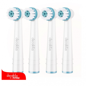 Têtes de brosse à dents de remplacement. Ensemble de 4 pièces. HG00343