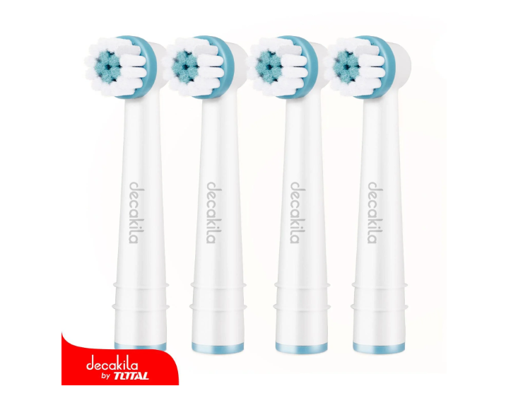 Têtes de brosse à dents de remplacement. Ensemble de 4 pièces. HG00343
