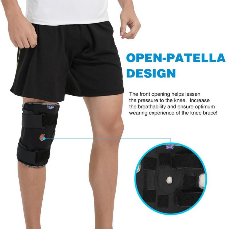 Genouillères réglables et respirantes, 1 pièce, genouillère de Fitness, stabilisateur de rotule, protège-genoux pour le sport AI0001 – Image 6