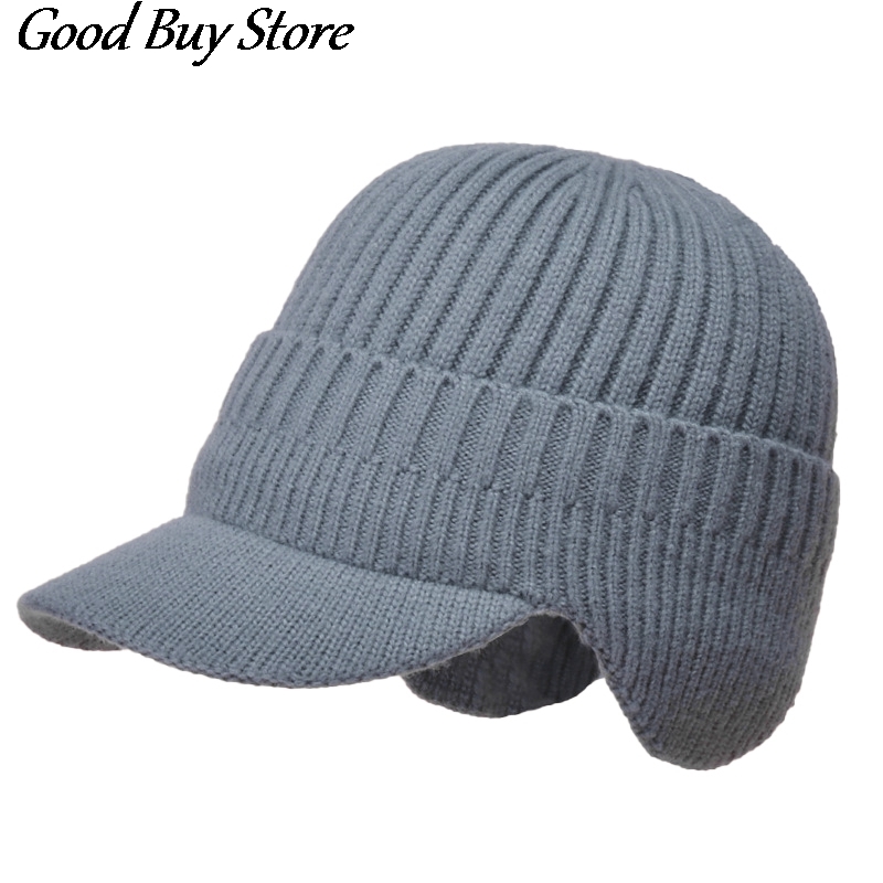 Chapeaux de bombardier élastiques pour hommes et femmes, bonnet souple, bonnet chaud, tricot doux, oreillette russe, plein air, ski, décontracté, printemps, hiver AI0001 – Image 3