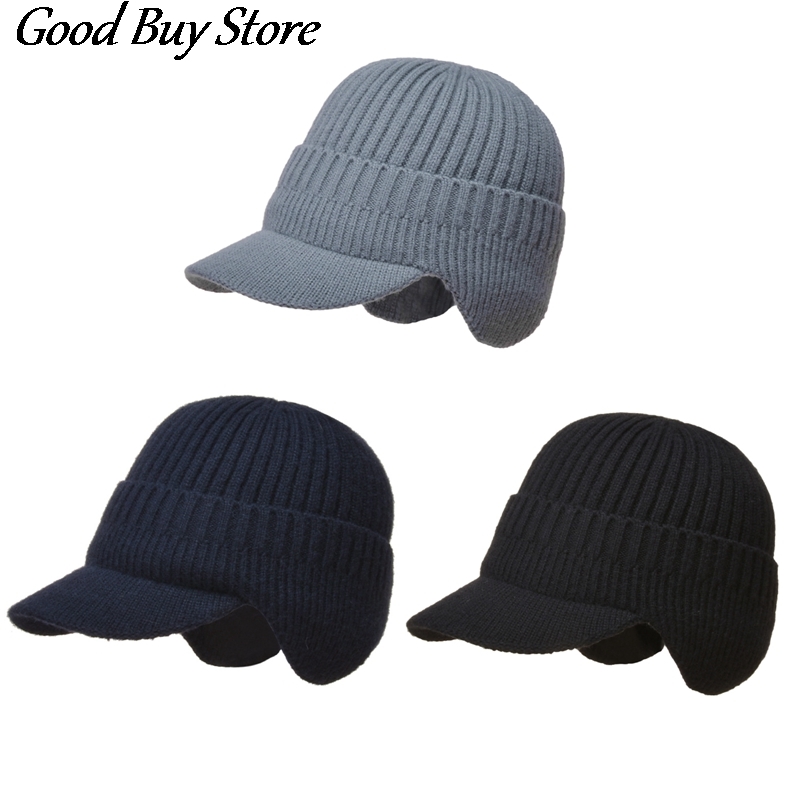Chapeaux de bombardier élastiques pour hommes et femmes, bonnet souple, bonnet chaud, tricot doux, oreillette russe, plein air, ski, décontracté, printemps, hiver AI0001 – Image 4
