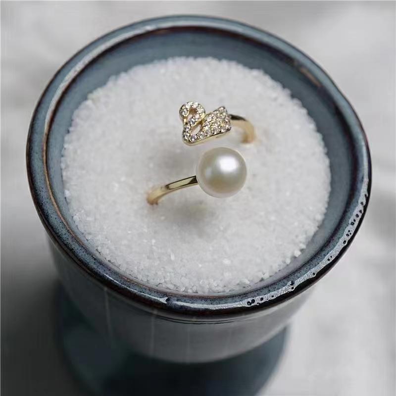 Ensemble de bijoux de fête fzBanquet de perles d'eau douce pour femmes, accessoires de charme, cadeau d'anniversaire pour amoureux, mode de luxe, 4 pièces par ensemble AI0001 – Image 4