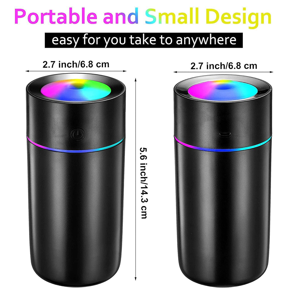 Humidificateur d'air portable à ultrasons, diffuseur d'huiles essentielles, supporter ficateur USB, brumisateur d'anions aromatiques AI0001 – Image 2