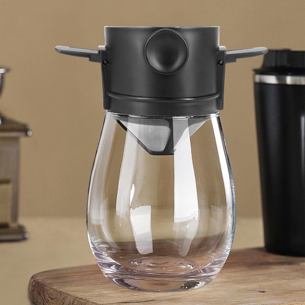 Cafetière portable pliable en acier inoxydable, filtre à café, porte-thé goutte à goutte, réutilisable, sans papier, verser sur le goutteur de café AI0001 – Image 5