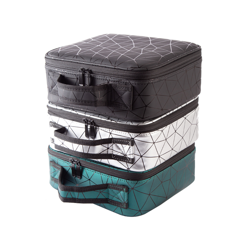 Sac à cosmétiques de grande capacité pour femme, haute qualité, salon de beauté, tatouages, poubelle à outils d'art des ongles, pinceaux d'artiste, boîte de maquillage, nouveau AI0001 – Image 2