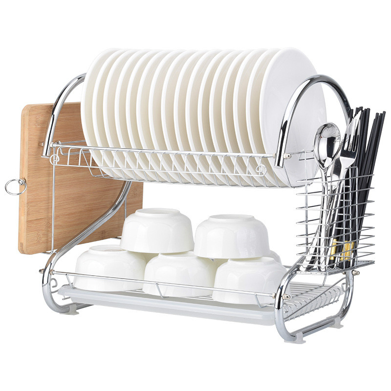 Mir galvanisé pour lavage domestique, accessoires de cuisine, vaisselle T1, excellent rangement d'évier, vidange de séchage, évaluation des épices T1 AI0001 – Image 4