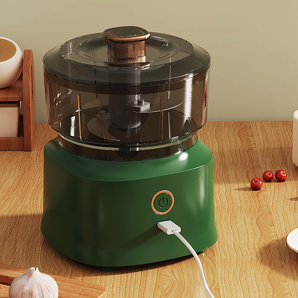 Mini hachoir à légumes électrique, hachoir portable, hachoir à viande multifonction, chargement USB AI0001 – Image 5