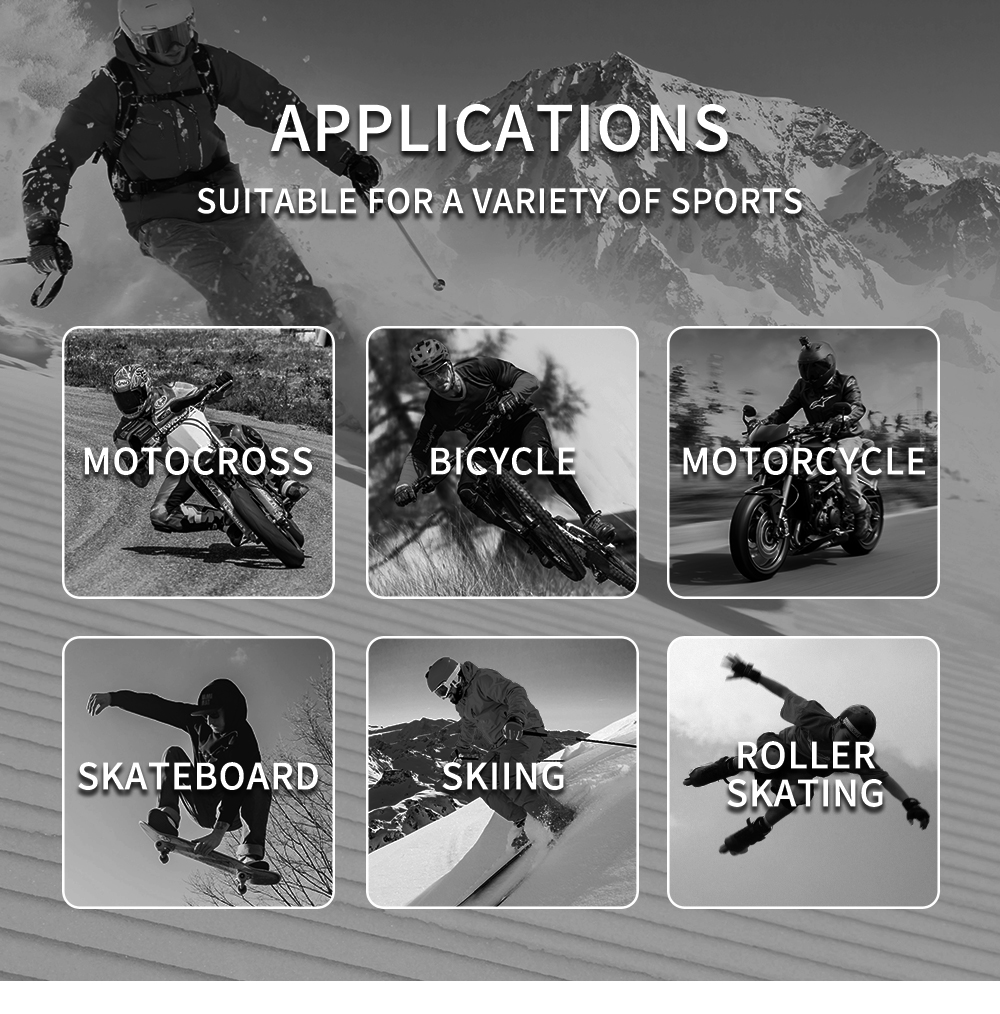 WOSAWE-Genouillères de moto, genouillères de motocross, genouillères de sport, protections de descente AI0001 – Image 3