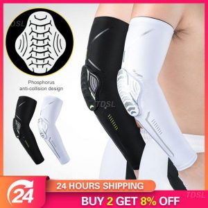 Brûleur Sports-Protège-bras respirant, coussinets anti-collision, équipement de protection confortable, coussretours optique, soutien du coude AI0001