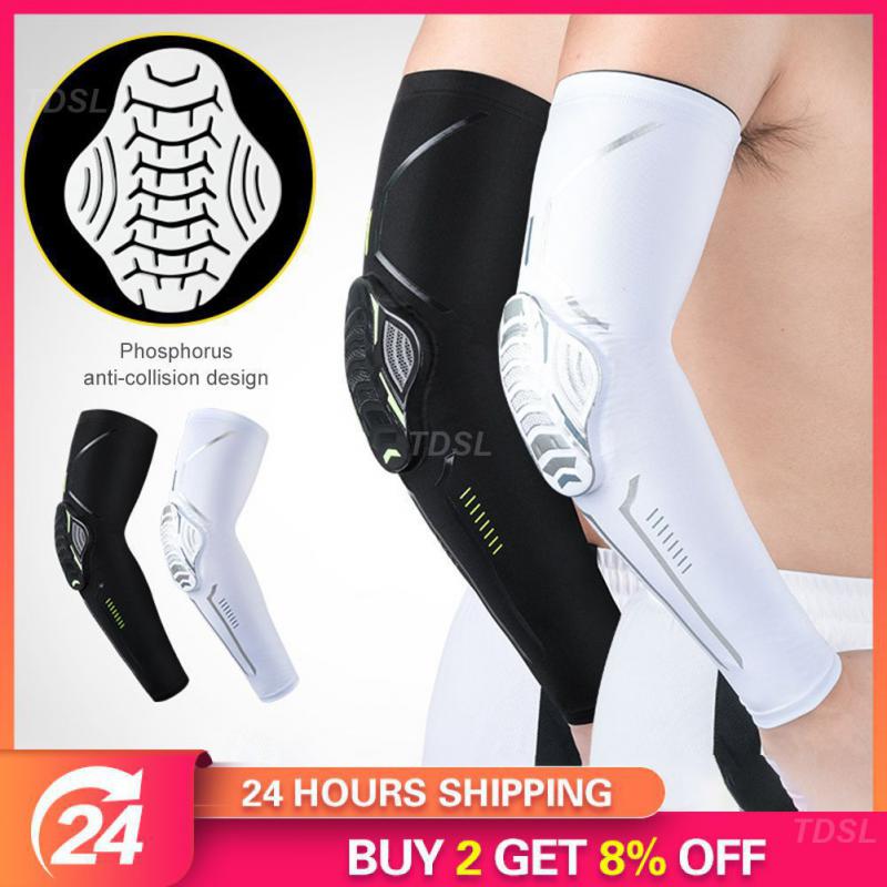 Brûleur Sports-Protège-bras respirant, coussinets anti-collision, équipement de protection confortable, coussretours optique, soutien du coude AI0001