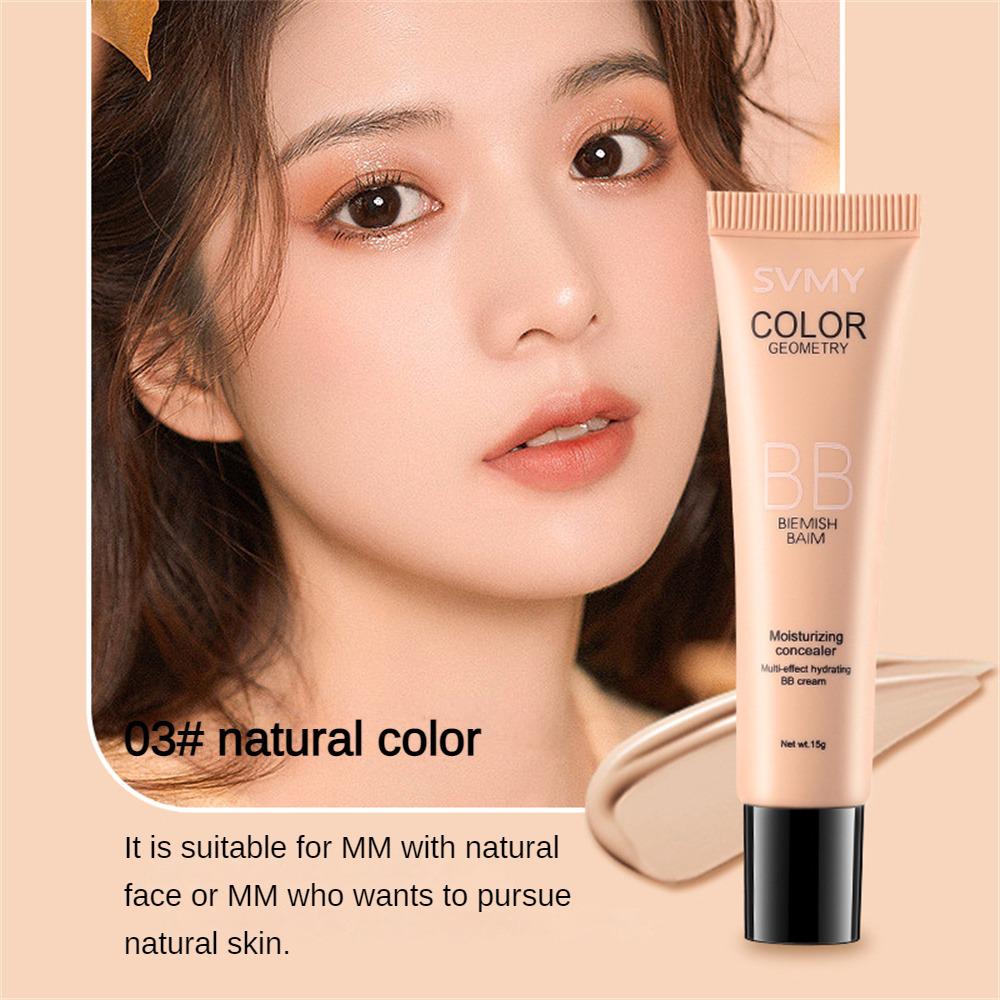 Ensemble de maquillage anti-cernes, fond de teint liquide, crème BB, rouge à lèvres, stylo pour les yeux étanche, mascara noir, eye-liner lisse, cosmétiques, 6 pièces AI0001 – Image 6
