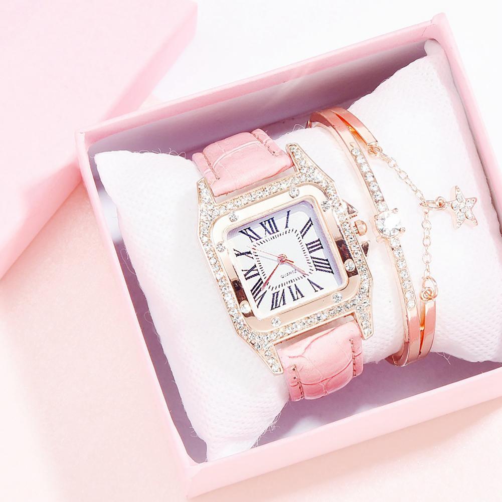 Montre Chic pour femmes, Bracelet-montre délicat, étanche, avec strass intégré, cadeau d'anniversaire AI0001 – Image 6