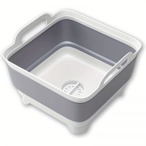 Mir de Vidange Pliable pour l'Extérieur E27, 1 Pièce, Portable, pour le Camping, la Pêche, le Pique-Nique AI0001