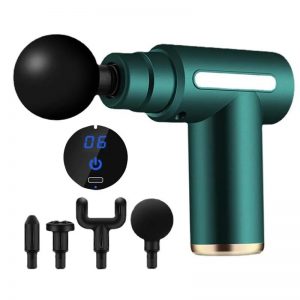 Pistolet de massage à vibration électrique, masseur de relaxation musculaire, odorà membrane pour le cou, qualité professionnelle AI0001