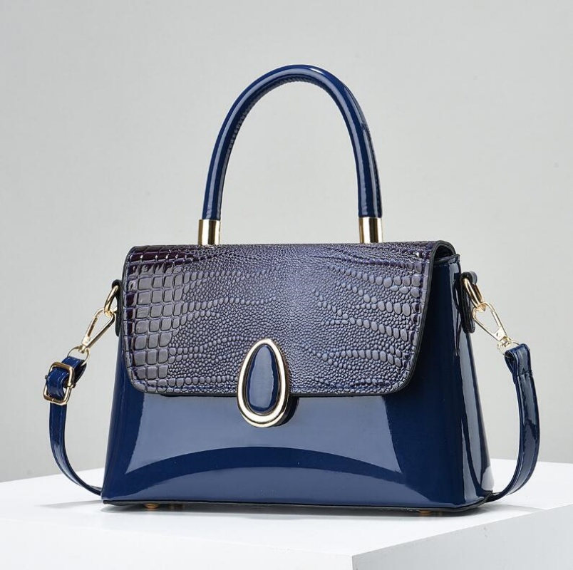 Sac à main en cuir PU pour femmes, 7 couleurs, sacs initiés, sac à bandoulière pour dames, cuir verni, petite poche carrée AI0001 – Image 4