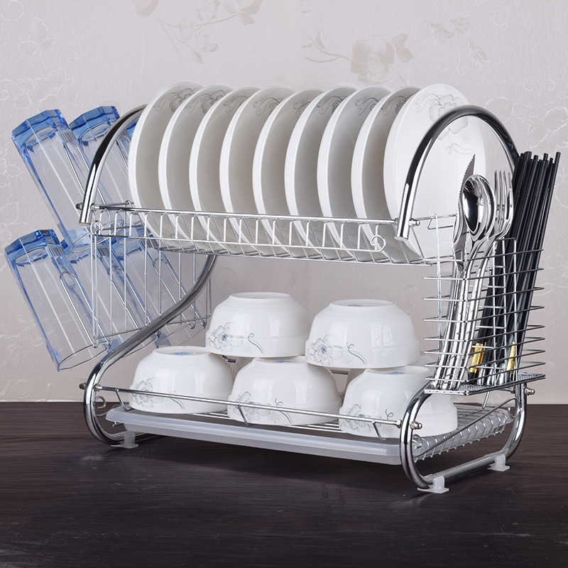 Mir galvanisé pour lavage domestique, accessoires de cuisine, vaisselle T1, excellent rangement d'évier, vidange de séchage, évaluation des épices T1 AI0001 – Image 3