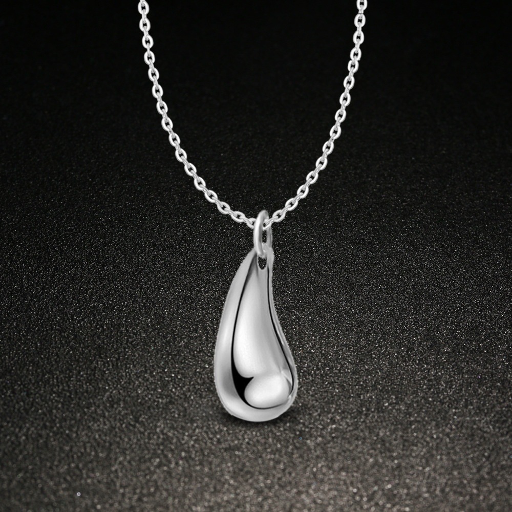 Ensembles de bijoux en alliage pour femmes, boucles d'oreilles goutte d'eau, matiques, colliers de la présidence, bracelets, décoration goutte d'eau classique, mode, 5 pièces par lot AI0001 – Image 4