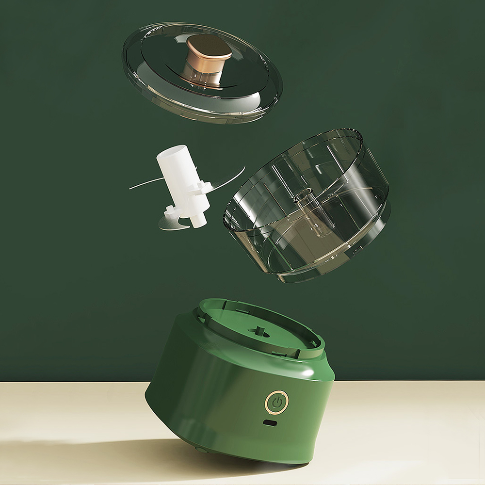 Mini hachoir à légumes électrique, hachoir portable, hachoir à viande multifonction, chargement USB AI0001 – Image 6