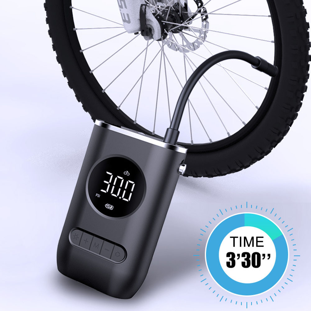 Mini pompe à air électrique portable sans fil pour voiture, gonfleur gonflable, compresseur d'air, moto, vélo, balle AI0001 – Image 7