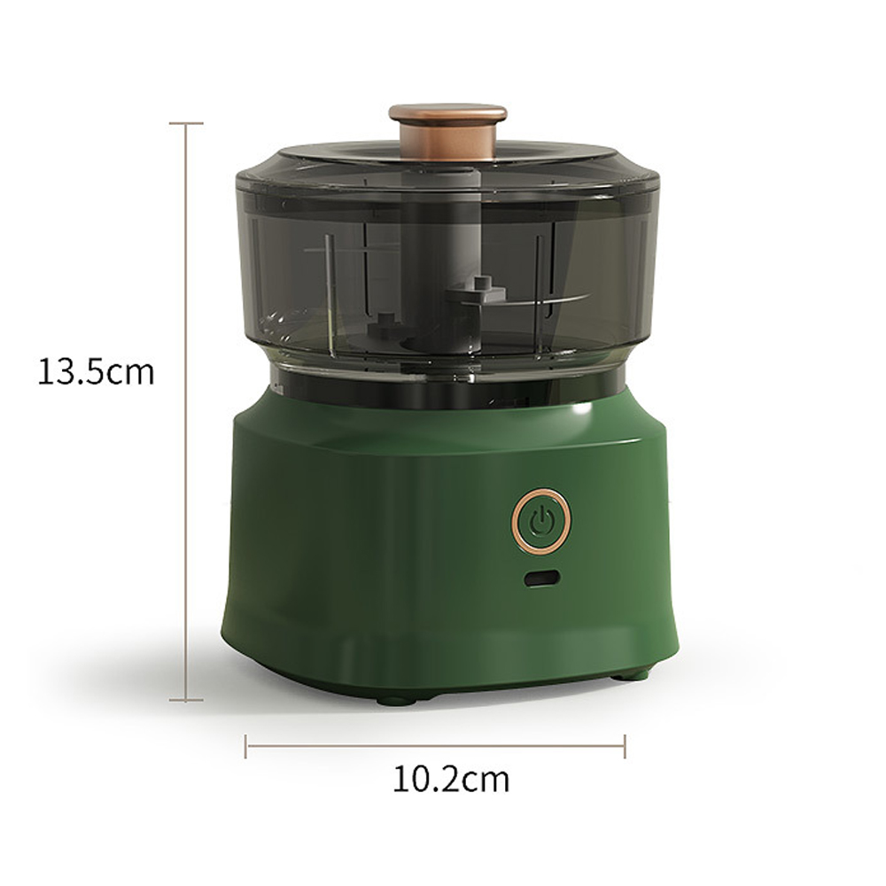 Mini hachoir à légumes électrique, hachoir portable, hachoir à viande multifonction, chargement USB AI0001 – Image 2