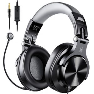 Oneodio-Casque de jeu filaire avec microphone, écouteurs stéréo, écouteurs supra-auriculaires, casque de jeu avec micro, PC, PS4, Xbox One, A71D, 3.5mm AI0001