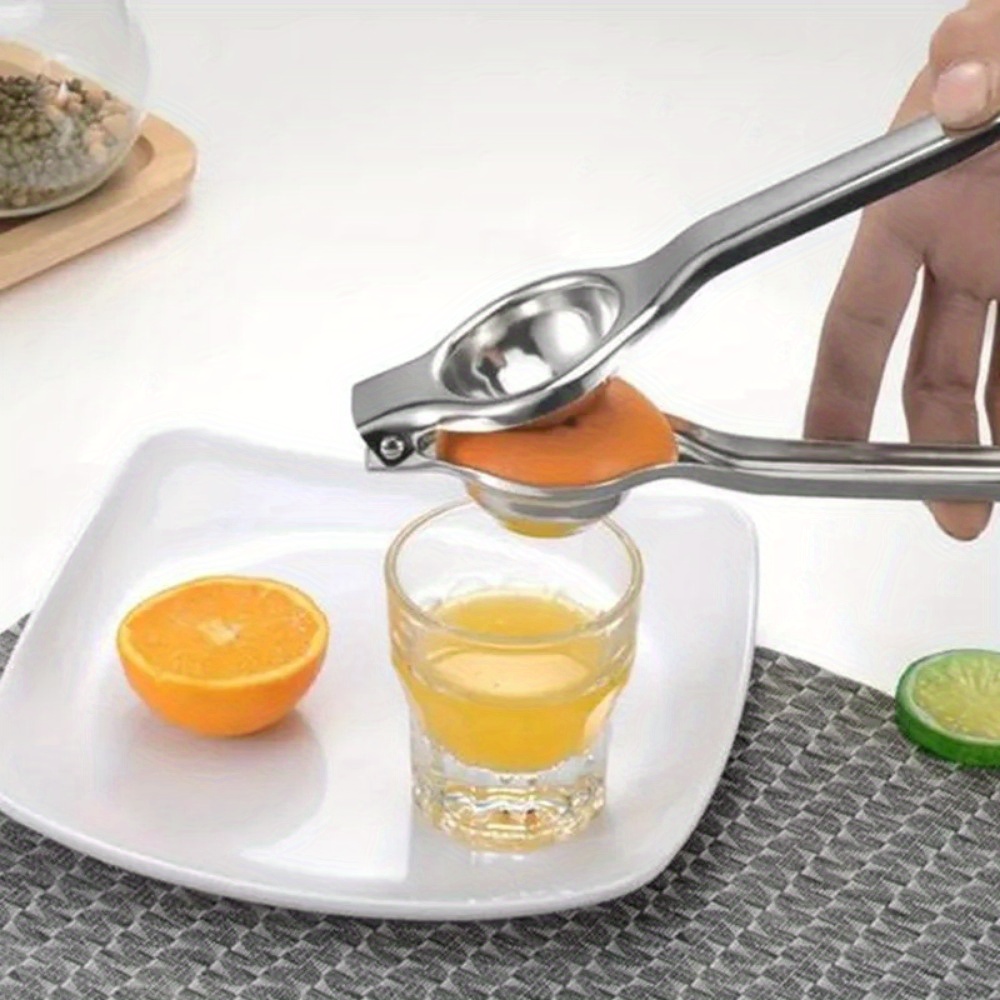 Presse-agrumes manuel en acier inoxydable Ju479, 1 pièce, accessoire de cuisine pour presser les fruits et oranges AI0001 – Image 3