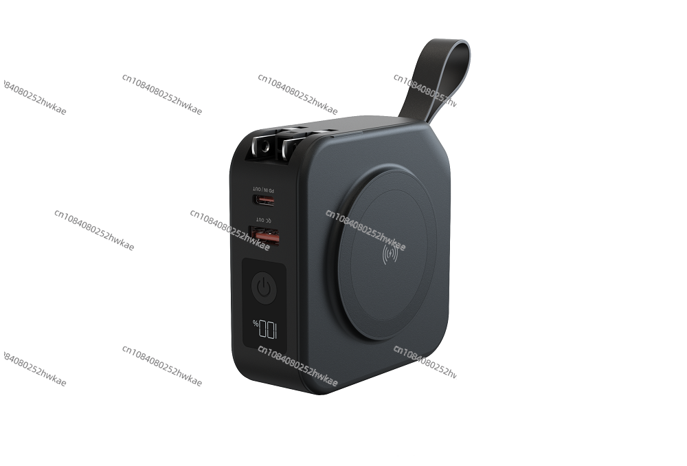 Chargeur de voyage portable universel, bloc d'alimentation, PD 20W, charge rapide 10000mAh, 5 en 1, adaptateur de voyage Powerpack avec banque d'alimentation AI0001 – Image 6
