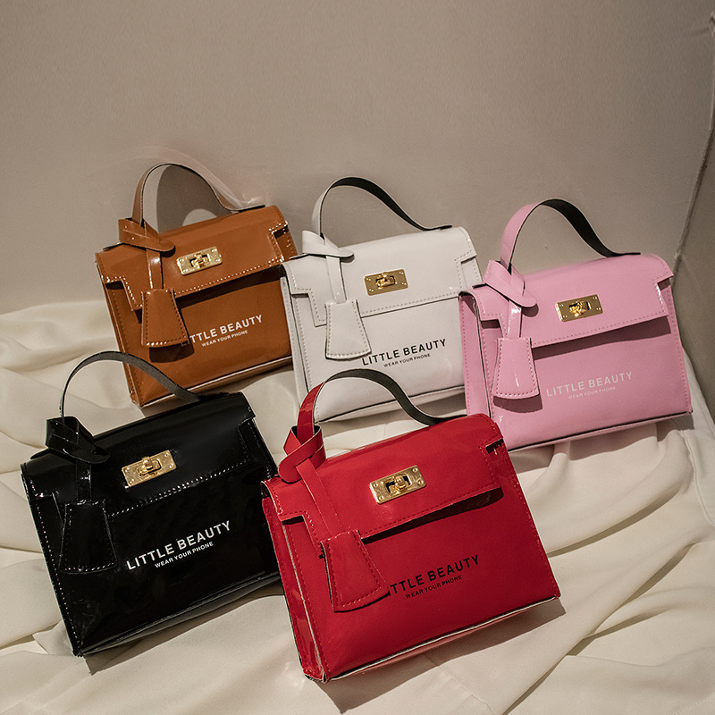 Sacs à main en cuir PU pour femmes, sacoches à bandoulière pour dames, sac à cosmétiques de haute qualité, à la mode AI0001 – Image 2