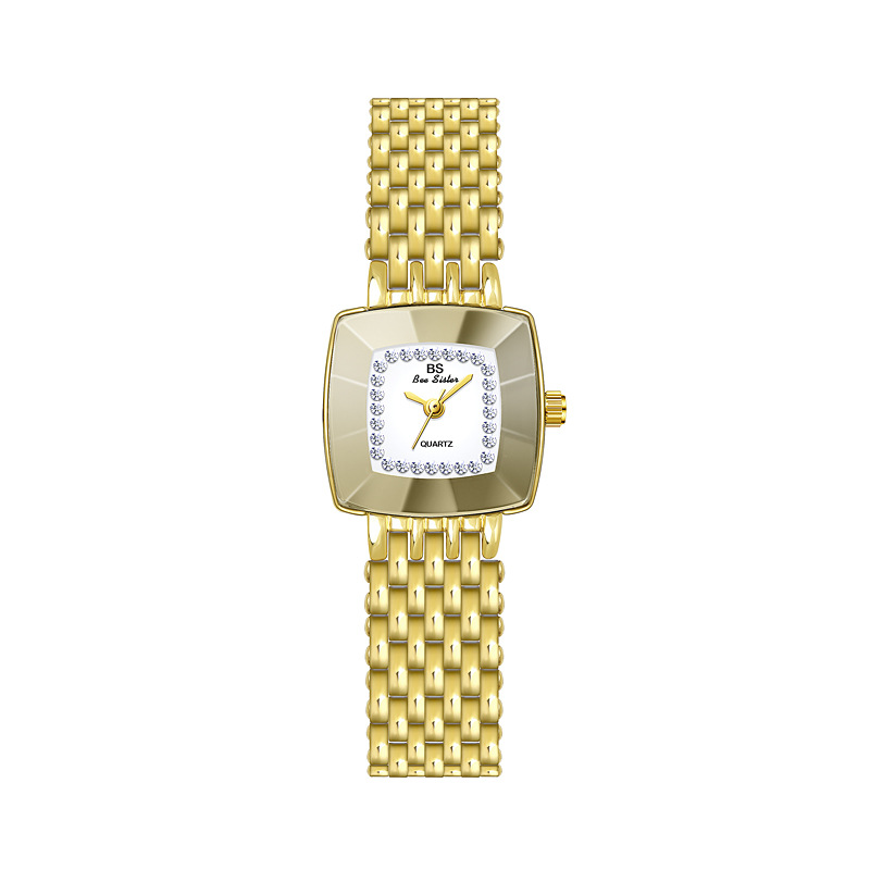 UTHAI-Montre-bracelet étanche en acier inoxydable pour femme, bracelet en métal, léger, luxe, marque, niche, tempérament, femme AI0001 – Image 3