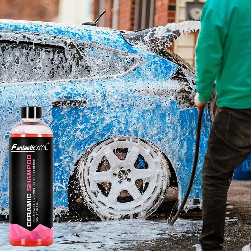 Shampoing de lavage de voiture plaqué cristal, peinture en super mousse, produits de détail, accessoires de voiture, extérieur, fournitures de livres AI0001 – Image 5