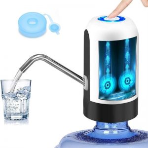 Pompe à bouteille d'eau pour fontaine à boire, interrupteur automatique, cuisine en un clic, salle à manger, maison, jardin, mini carboy électrique à chargement USB AI0001