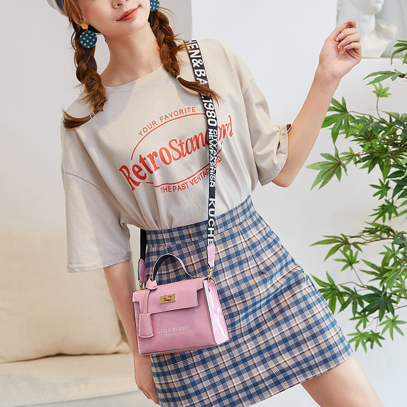 Sacs à main en cuir PU pour femmes, sacoches à bandoulière pour dames, sac à cosmétiques de haute qualité, à la mode AI0001 – Image 3