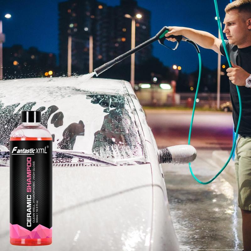 Shampoing de lavage de voiture plaqué cristal, peinture en super mousse, produits de détail, accessoires de voiture, extérieur, fournitures de livres AI0001 – Image 6