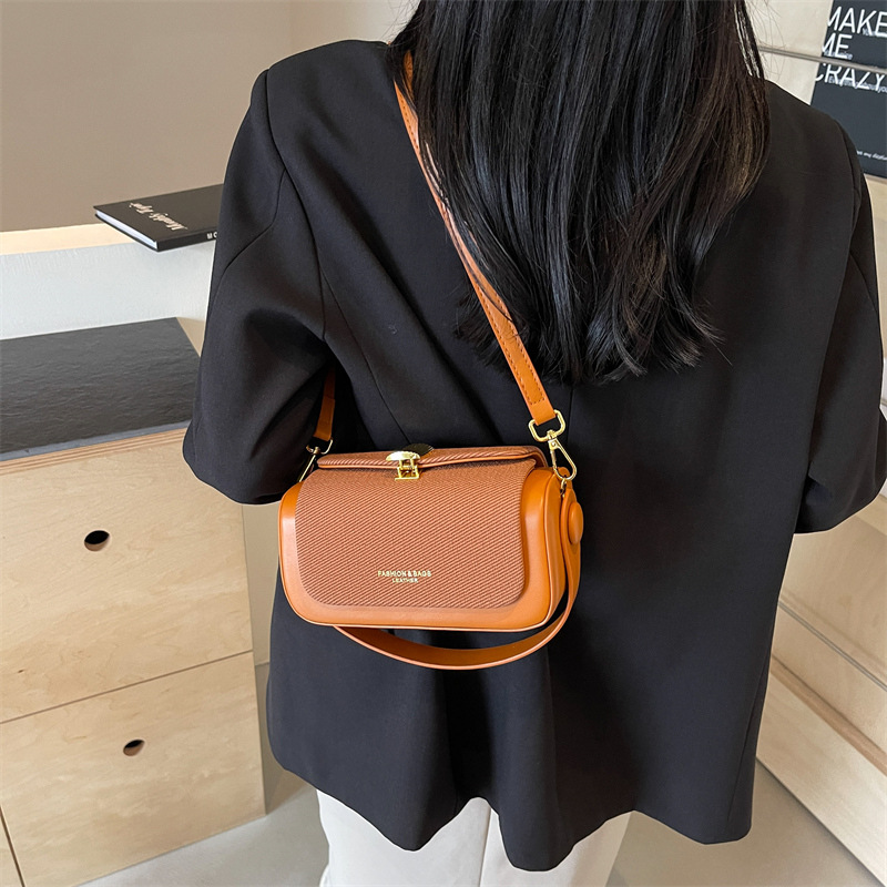 Petit sac à main en cuir pour femme, sac à bandoulière ChimCrossbody, sac à poignée supérieure, mode rétro, cartable initié, sac de soirée, designer Y2K AI0001 – Image 3