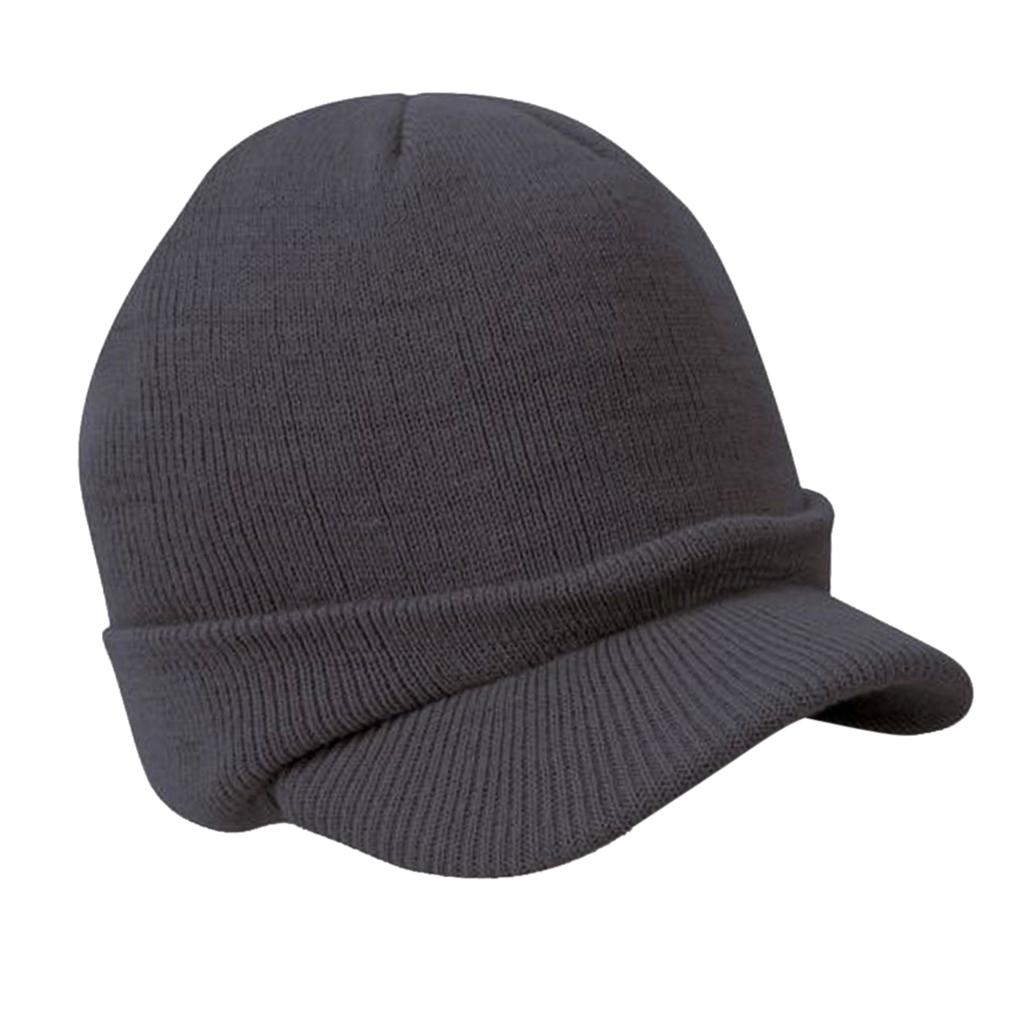 Chapeau de cyclisme en laine pour hommes, chapeau d'extérieur, protection des oreilles, casquette à visière chaude, mode décontractée, sortant, travail, hiver AI0001 – Image 3