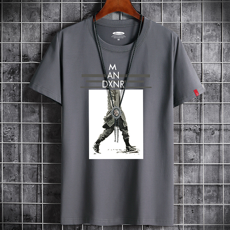 T-shirt à col rond pour homme, vêtement de Fitness, blanc, surdimensionné, Anime, 2022, S-6XL AI0001 – Image 5