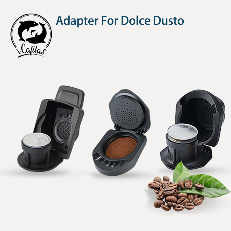 ICafilas – Capsules réutilisables originales pour Dolce Gusto, pour Machine PICCOLO XS/Genio S, pour Nespresso AI0001