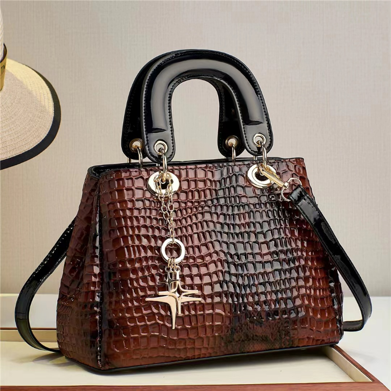 Sac à main en cuir de bonne qualité pour femmes, sacoches de mariage de styliste, grands fourre-tout de bureau AI0001 – Image 3