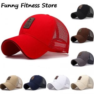 Casquettes de golf en maille respirante unisexe, chapeaux réglables, visières de sport ander, protection UV, mode Streetwear, cyclisme, pêche, tennis AI0001