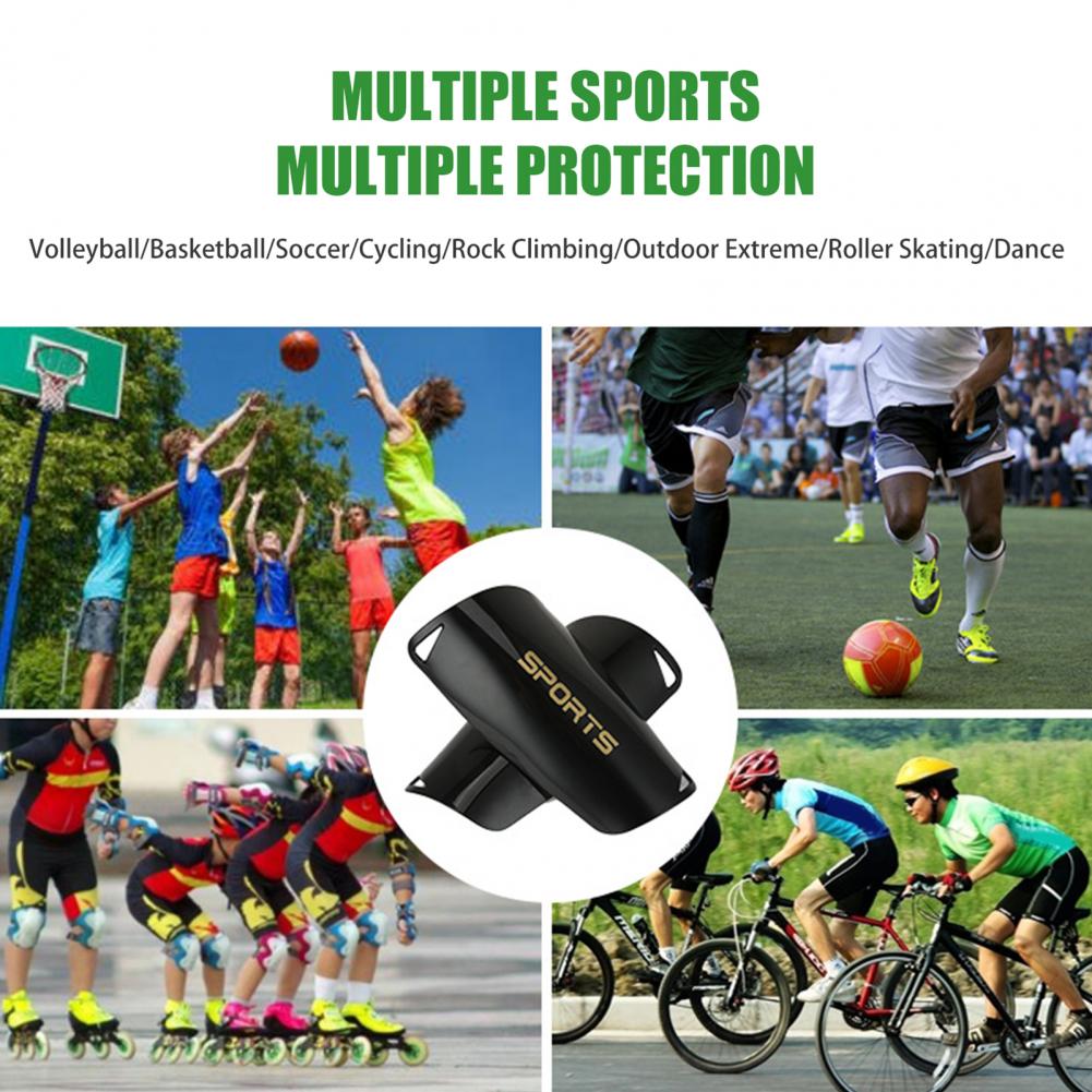 Mini protège-tibias de football pour enfants et adolescents, équipement de protection anti-brûlure pour adultes, football plus tard l'inventaire AI0001 – Image 5