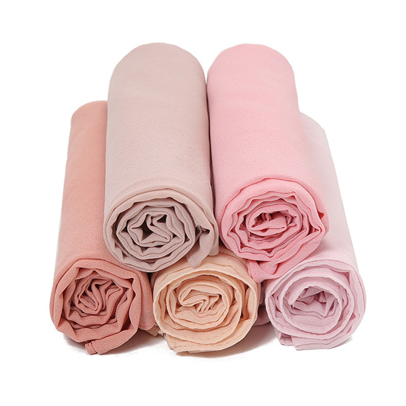 Écharpe en coton pour femme, châle long, turban doux, tête ronde, bande de sauna africaine, jersey haut de gamme, tricot haut de gamme, européen et américain AI0001 – Image 2