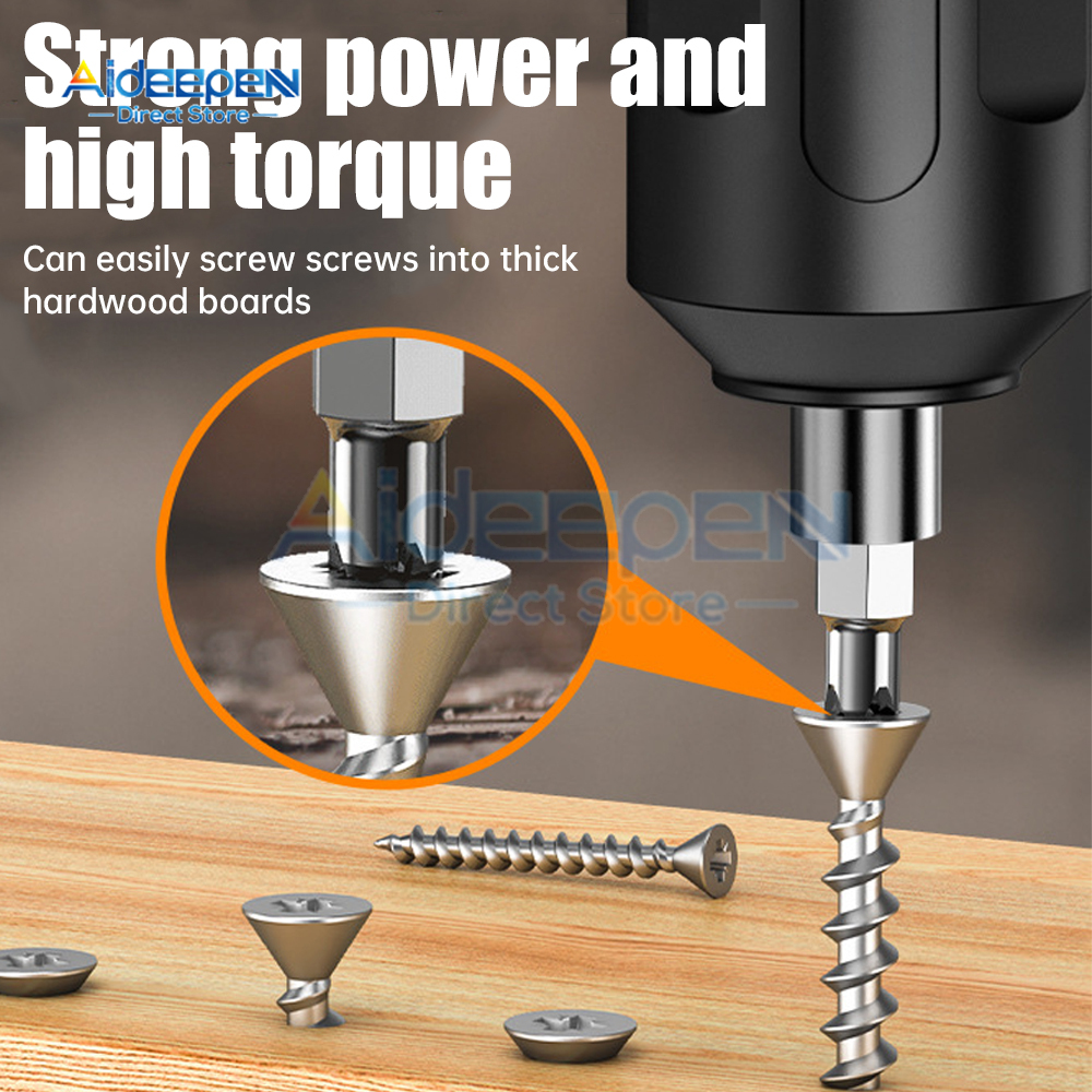 Mini tournevis électrique sans fil, perceuse électrique aste, démontage multifonction, outils de réparation de couple, mini perceuse, outil électrique AI0001 – Image 6