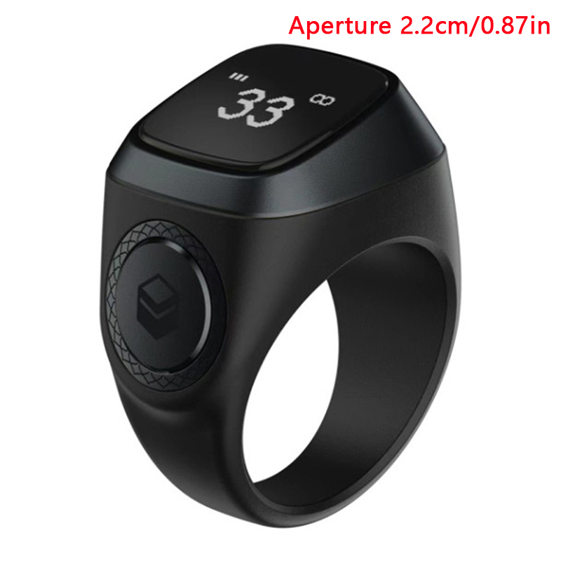 Anneau de compteur de pointage intelligent Tasbih pour Emilikr, rappel de l'heure de prière numérique Tasbeeh 5, Bluetooth AI0001 – Image 2