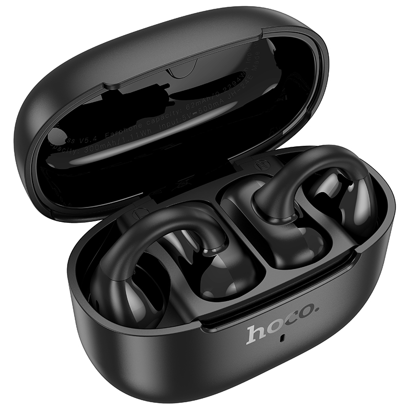 Écouteurs sans fil Bluetooth 5.4 EA9, oreillettes, casque d'écoute ouvert, clip d'oreille, musique, sport, avec micro, veille prolongée, HiFi, audio stéréo, salle de bain AI0001 – Image 6