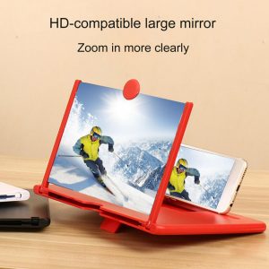 Amplificateur d'écran 3D pour téléphone portable, loupe vidéo d'écran, écran agrandi pour smartphone, support de téléphone, amplificateur vidéo TV, 10/12 pouces AI0001